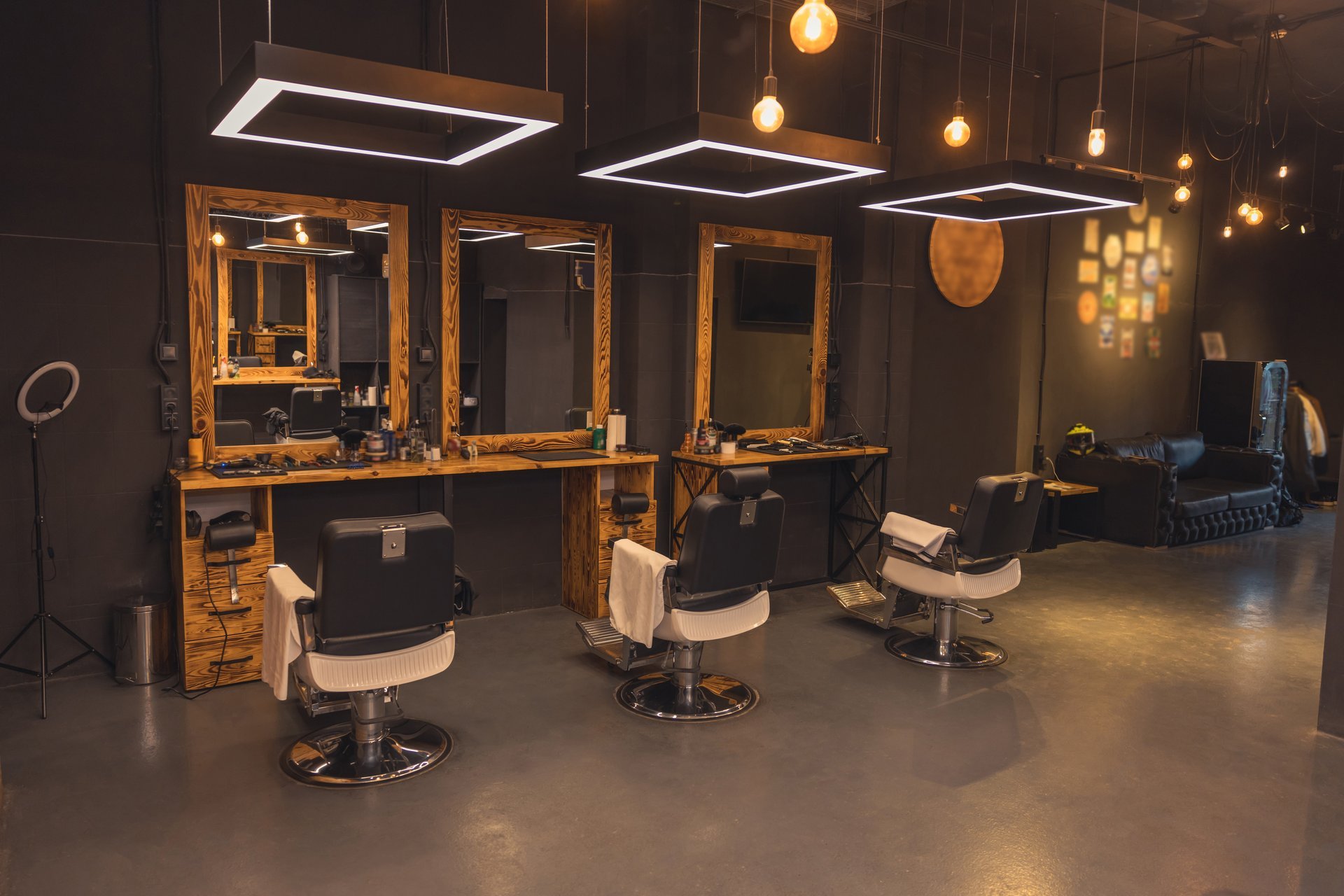 The Barber Shop Verdun interior
